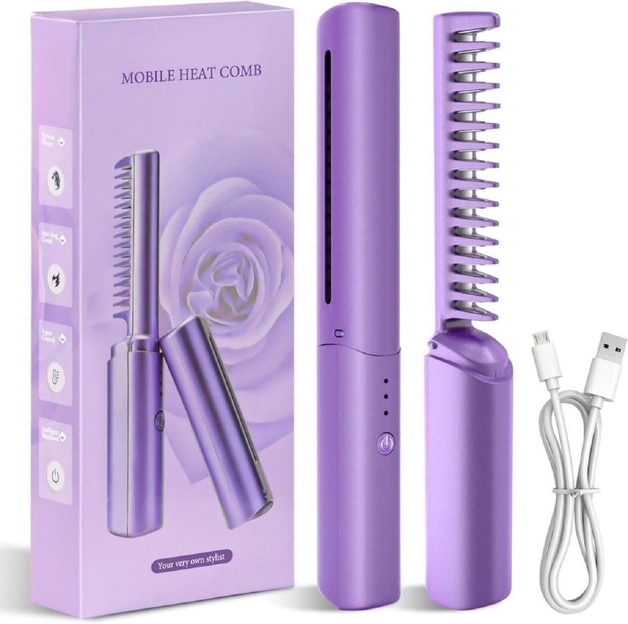 Mini Hair Straightener Hot Comb