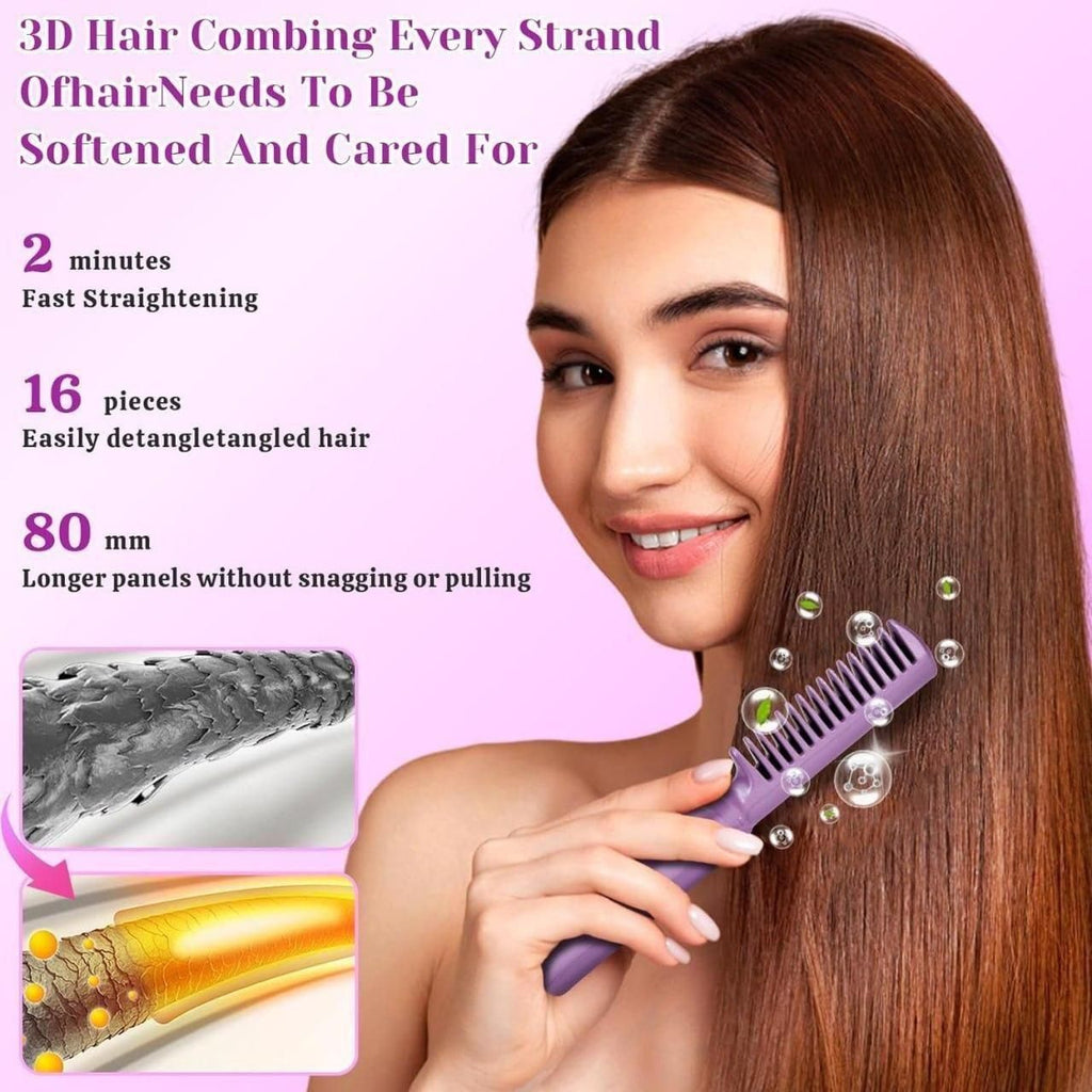 Mini Hair Straightener Hot Comb